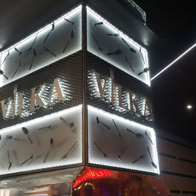Светодиодная вывеска VILKA
