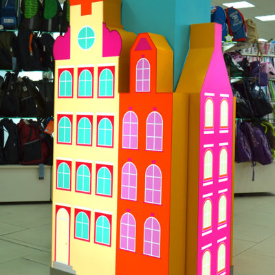 Интерьерный лайтбокс Kinder Town