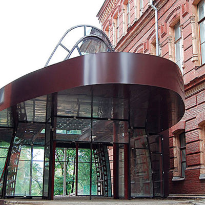 Облицовка круглого фриза
