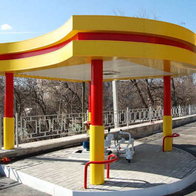 Малый навес АЗС РОДНИК