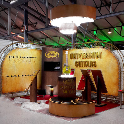 Выставочный стенд UNIVERSUM GUITARS