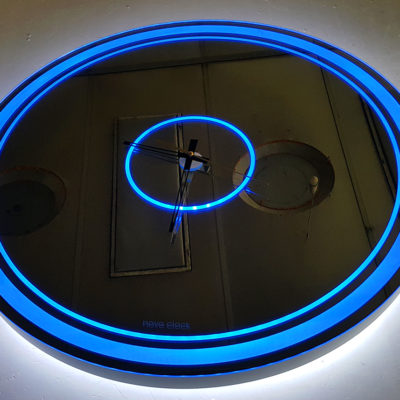 Зеркало часы Centorium с лед подсветкой